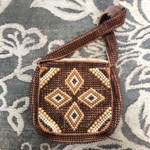 Hong Kong handmade beaded purse by Walborg